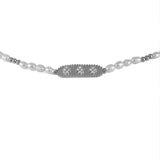 Natural Pearl Brass Plated Zircon Inlaid Bracelet French Style Jewelry