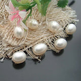 Natural Freshwater Pearl Oval Shape Beads