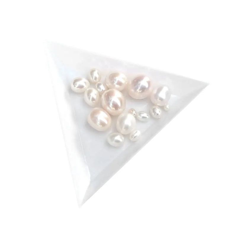 Natural Freshwater Pearl Oval Shape Beads