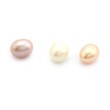 Natural Freshwater Pearl Oval Shape Beads