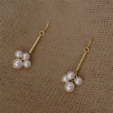 Natural Pearl Drop Earrings 14K Filled Boho Oorbellen Brinco Vintage Jewelry