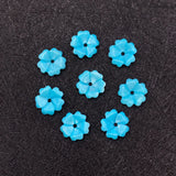 Dyed Shell Flower Loose Beads for DIY Jewelry Earrings