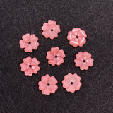 Dyed Shell Flower Loose Beads for DIY Jewelry Earrings