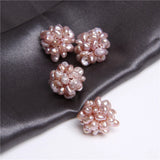 Natural Pearl Flowers Beads Pendant Freshwater Baroque Pearls Charms