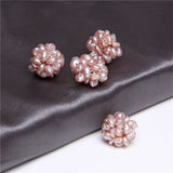 Natural Pearl Flowers Beads Pendant Freshwater Baroque Pearls Charms