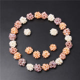 Natural Pearl Flowers Beads Pendant Freshwater Baroque Pearls Charms