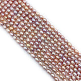 7-8mm Freshwater Pearl Oval Beads for Jewelry Making