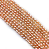 7-8mm Freshwater Pearl Oval Beads for Jewelry Making