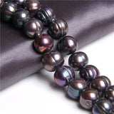Freshwater Pearl Beads for DIY Jewelry Making - 6mm Round White Pearls