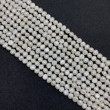 Natural Pearl Horizontal Hole Two-sided Light Beads 3-12mm