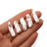 Natural Pearl Baroque Beads 8-25mm DIY Jewelry Necklace Earring Charm