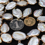 Natural Pearl Irregular Pearl Pendant Bead for DIY Jewelry Making