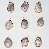 Natural Pearl Irregular Pearl Pendant Bead for DIY Jewelry Making