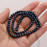 Natural Pearl Loose Beads Freshwater Pearl Beading Charms 4-5mm
