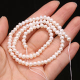 Natural Pearl Loose Beads Freshwater Pearl Beading Charms 4-5mm