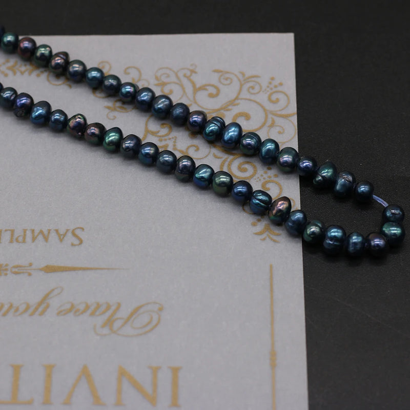 Natural Pearl Loose Beads Freshwater Pearl Beading Charms 4-5mm