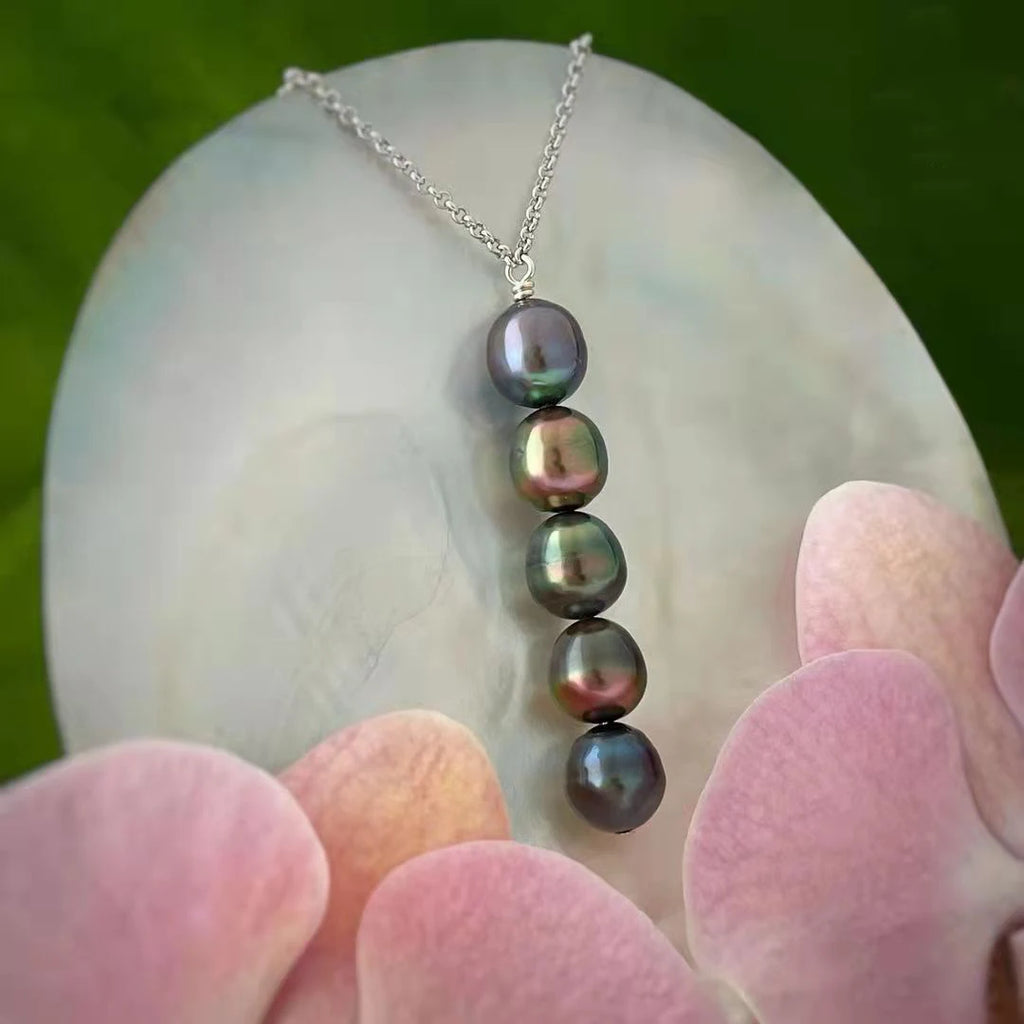 Baroque Freshwater Pearl Necklace Hawaiian Women Jewelry