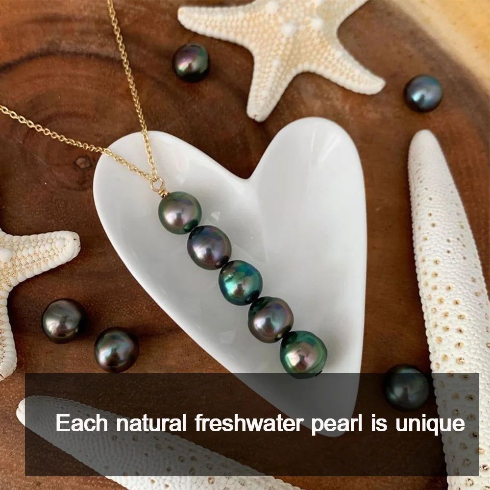 Baroque Freshwater Pearl Necklace Hawaiian Women Jewelry