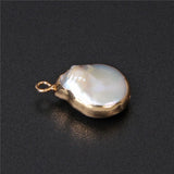 Baroque Freshwater Pearl Charms Pendants for Jewelry Making DIY
