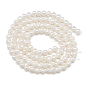 Freshwater Pearls Baroque Loose Spacer Beads 3-4mm DIY Jewelry Making