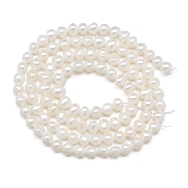 Freshwater Pearl Beads Baroque 3-4mm DIY Jewelry Making Bracelet Necklace