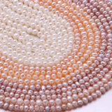 Freshwater Pearl Beads Baroque 3-4mm DIY Jewelry Making Bracelet Necklace