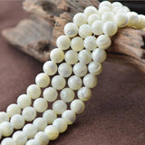 Shell Beads Mother of Pearl Round 5/6mm DIY Jewelry Making Accessories