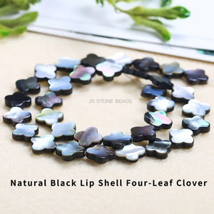 Pearl Shell Clover Star Loose Beads Pink DIY Earring Bracelet