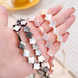 Pearl Shell Clover Star Loose Beads Pink DIY Earring Bracelet