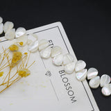 Natural Pearl Shell Melon Seed Shape Beads DIY Jewelry