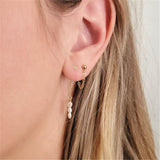 Vintage Natural Pearls Drop Earrings 14K Filled Boho Tarnish Resist Jewelry