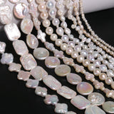 Natural Freshwater Pearls Loose Pearls DIY Jewelry Making 15inch