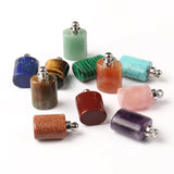 Perfume Bottle Essential Oil Diffuser Charm for DIY Jewelry