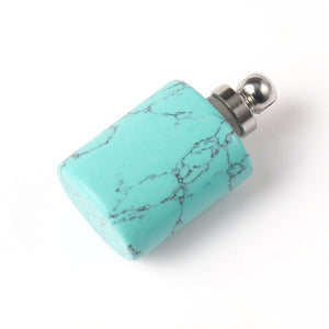 Perfume Bottle Essential Oil Diffuser Charm for DIY Jewelry