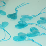 Peru Amazonite Water Drop Pendants, Size: 10mm-18mm, 1 Pair