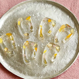 Natural Petal UV Epoxy Patch DIY Jewelry Accessories Earring Material