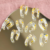 Natural Petal UV Epoxy Patch DIY Jewelry Accessories Earring Material