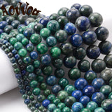 Phoenix Lapis Stone Beads Round Spacer Beads for Jewelry DIY Charms