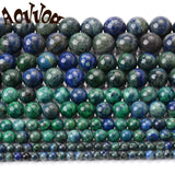 Phoenix Lapis Stone Beads Round Spacer Beads for Jewelry DIY Charms