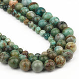 Phoenix Turquoise Stone Beads 6mm 8mm 10mm Round Loose Spacer Bead
