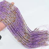 Natural Phosphosiderite Faceted Round Beads 4.5mm