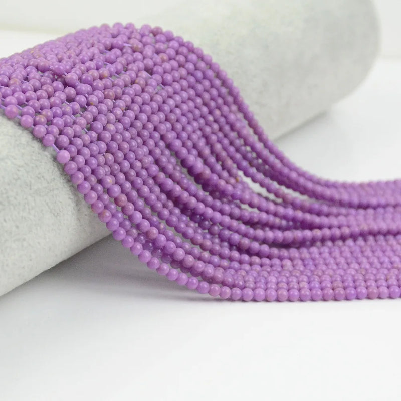 Natural Phosphosiderite Round Beads 2.5mm