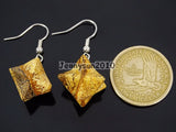 Ja-sper Gems Stone Merkaba Reiki Chakra Pendant Earrings Set