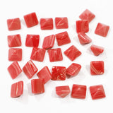 Rhodochrosite Pyramid Ornament Gemstone Chakra Home Statue Collection