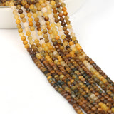 Pietersite Stone Beads Faceted Gems Loose Spacer Beads for Jewelry Making 15''