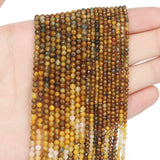 Pietersite Stone Beads Faceted Gems Loose Spacer Beads for Jewelry Making 15''