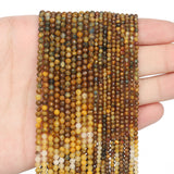 Pietersite Stone Beads Faceted Gems Loose Spacer Beads for Jewelry Making 15''