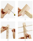 Pine Wood Scented Sunglasses Display Rack Shelf Jewelry Holder