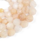 Pink Aventurine Faceted Round Stone Beads 15inches 6/8/10mm