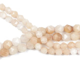 Pink Aventurine Faceted Round Stone Beads 15inches 6/8/10mm